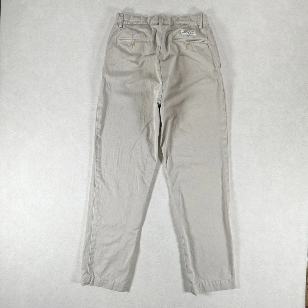 Polo Ralph Lauren Prospect Pant Mens 27x32 Tan Khaki Cotton Chino Straight Leg